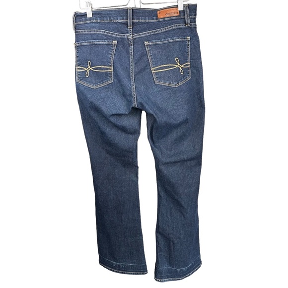 DENIZEN from LEVI’S Curvy Boot Cut Denim Jeans Size 10 - Picture 2 of 14